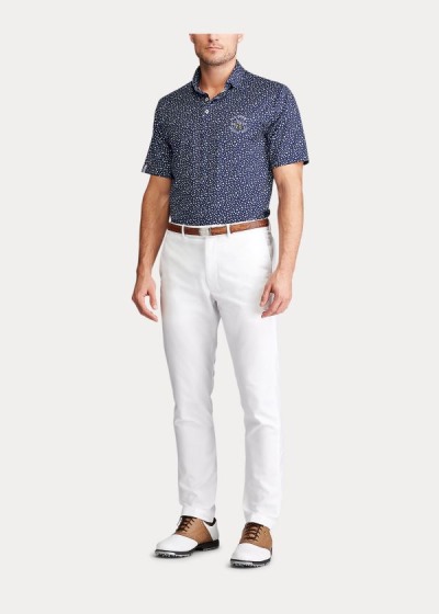 Polos Ralph Lauren Hombre Azul Marino / Multicolor - Classic Fit Performance - QWHBG3254